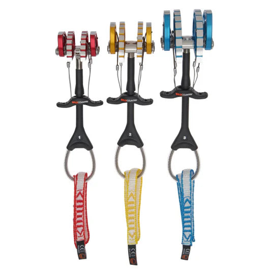 Wild Country Friend Set - Sizes 1, 2 & 3 Three-Piece Climbing Cam Set