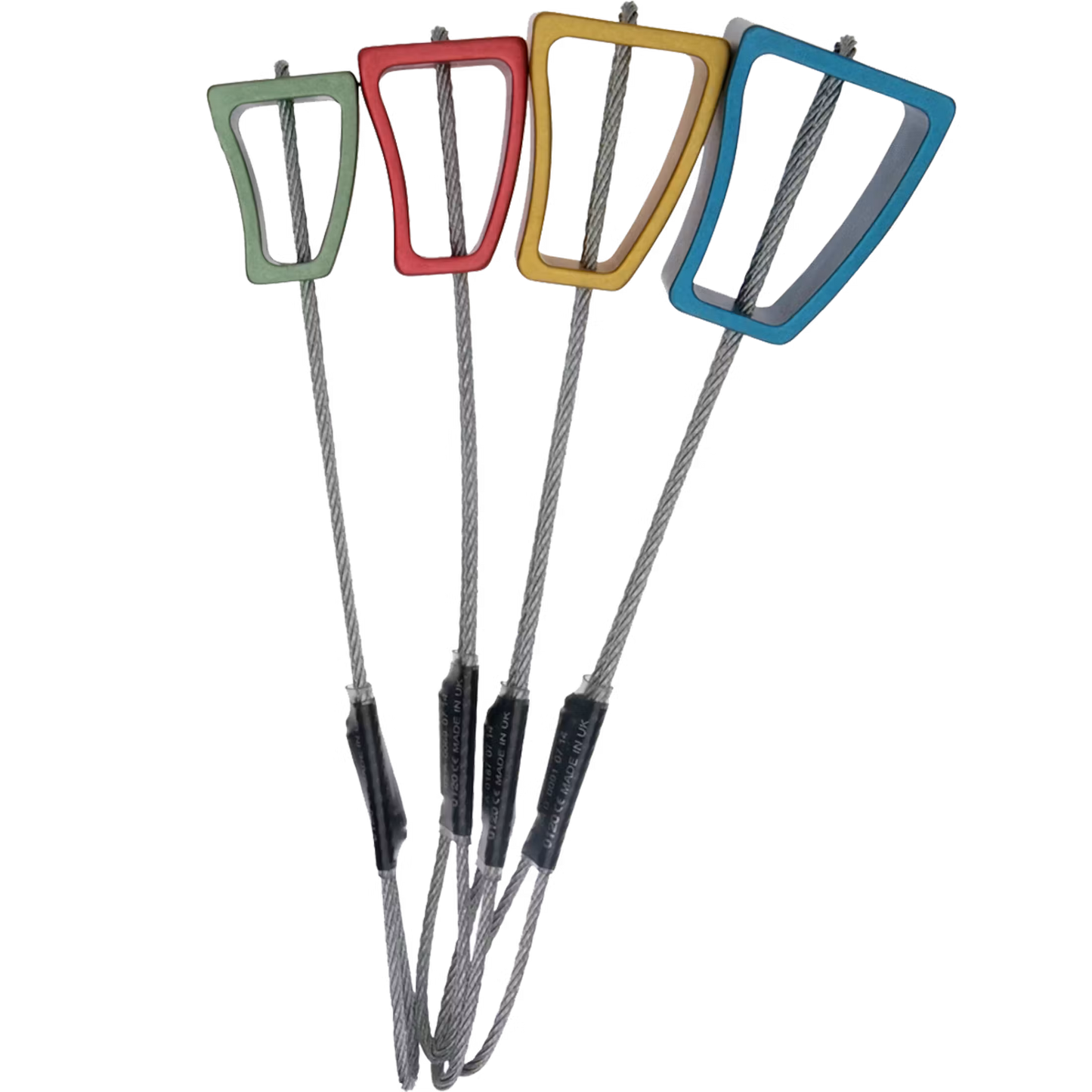 Wild Country Rock Set 11-14 - Lightweight Anodised Climbing Nut Set