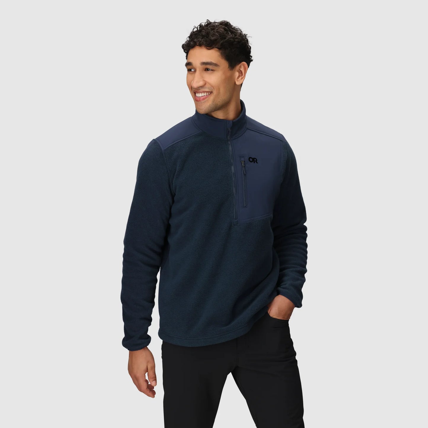 OR Men's Polartec 200 Half Zip Fleece