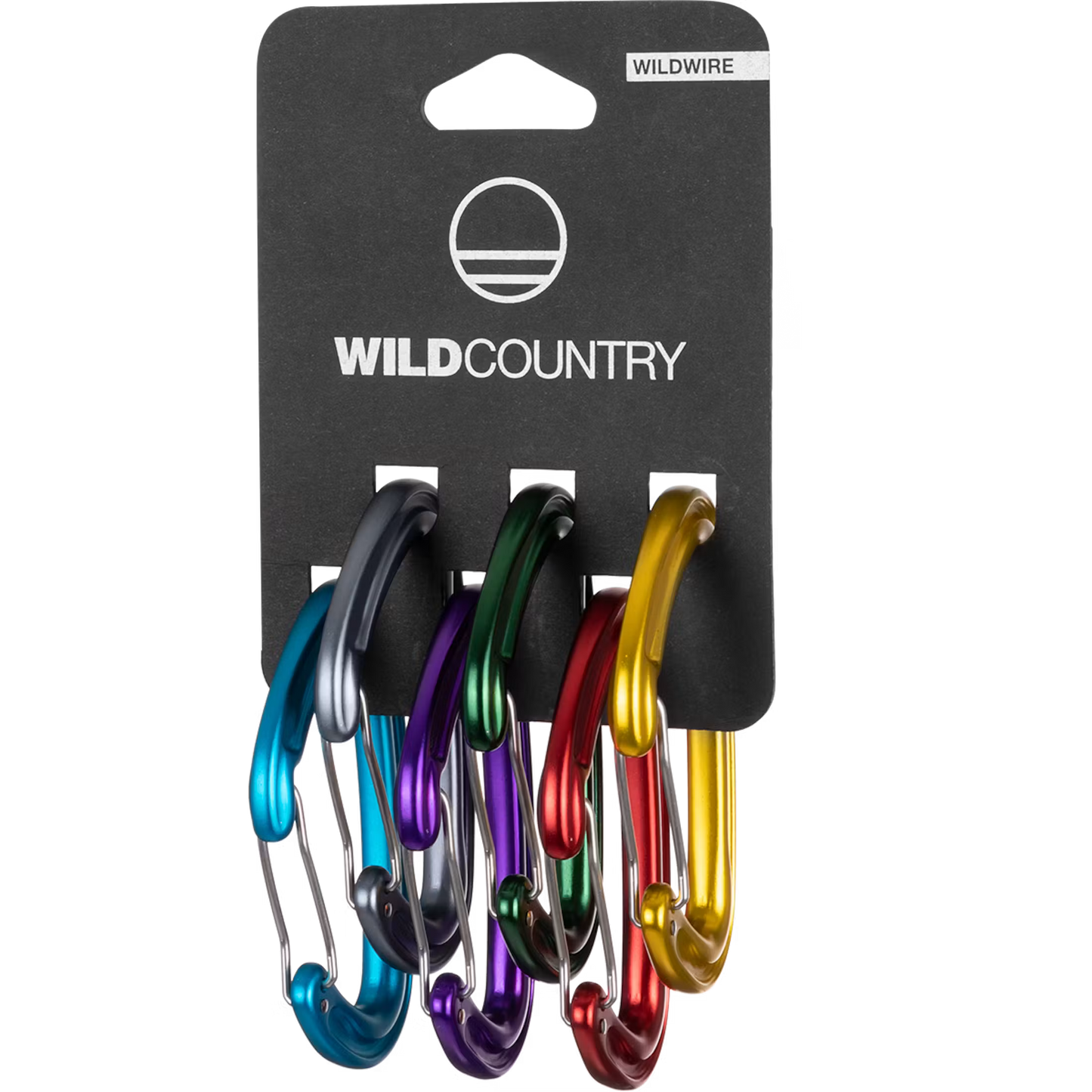Wild Country Wildwire Rack 6 Pack Carabiners - Lightweight Wiregate Climbing Carabiner Set