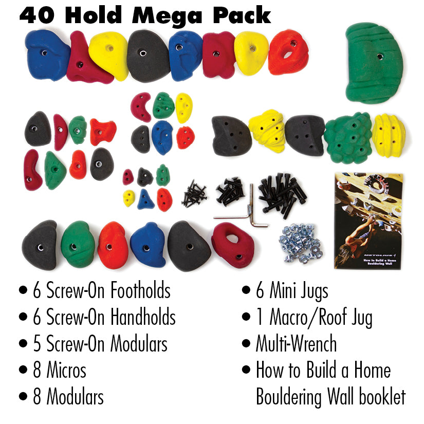 Metolius Mega Pack Climbing Holds