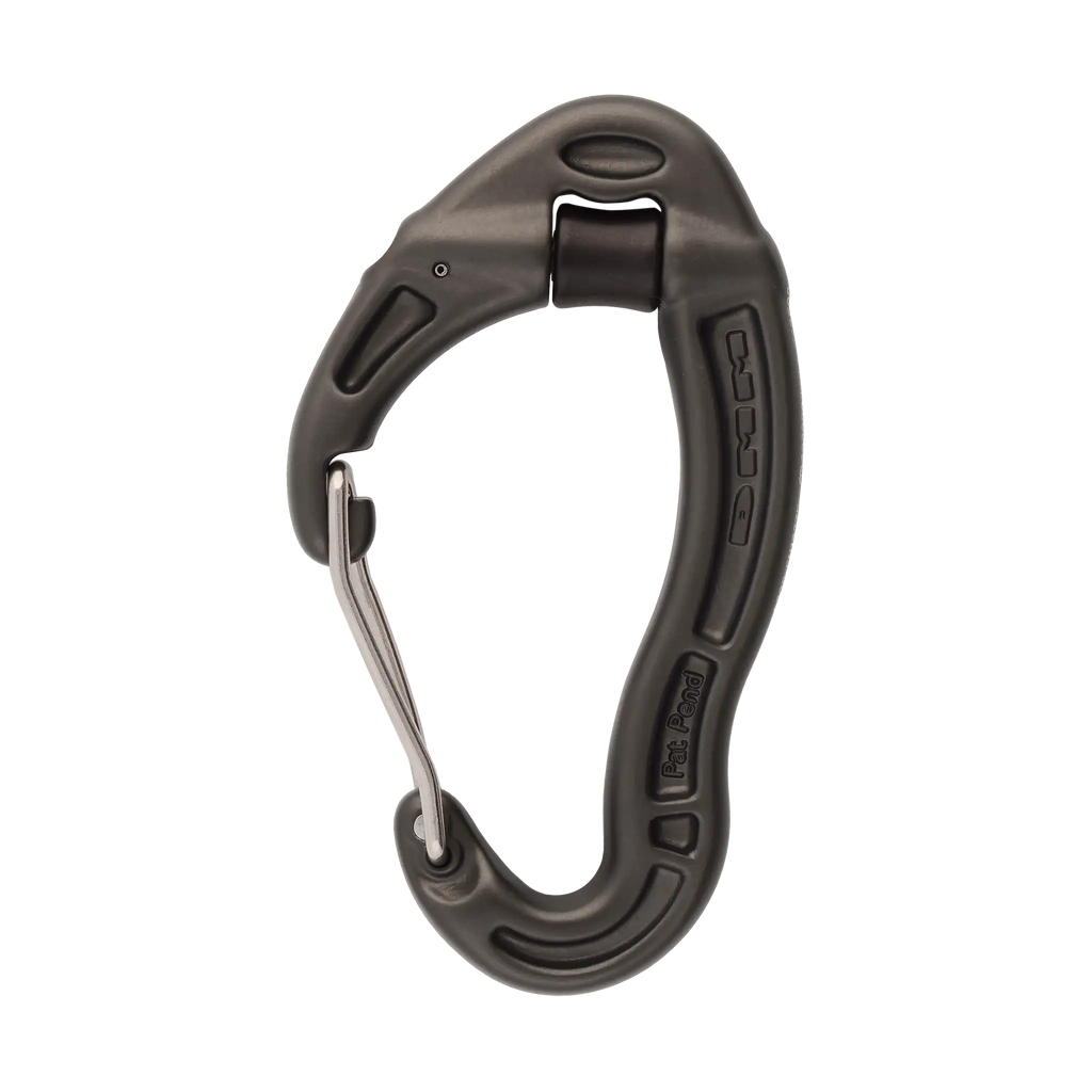 DMM Revolver Wiregate Pulley Carabiner - Matt Grey - product view