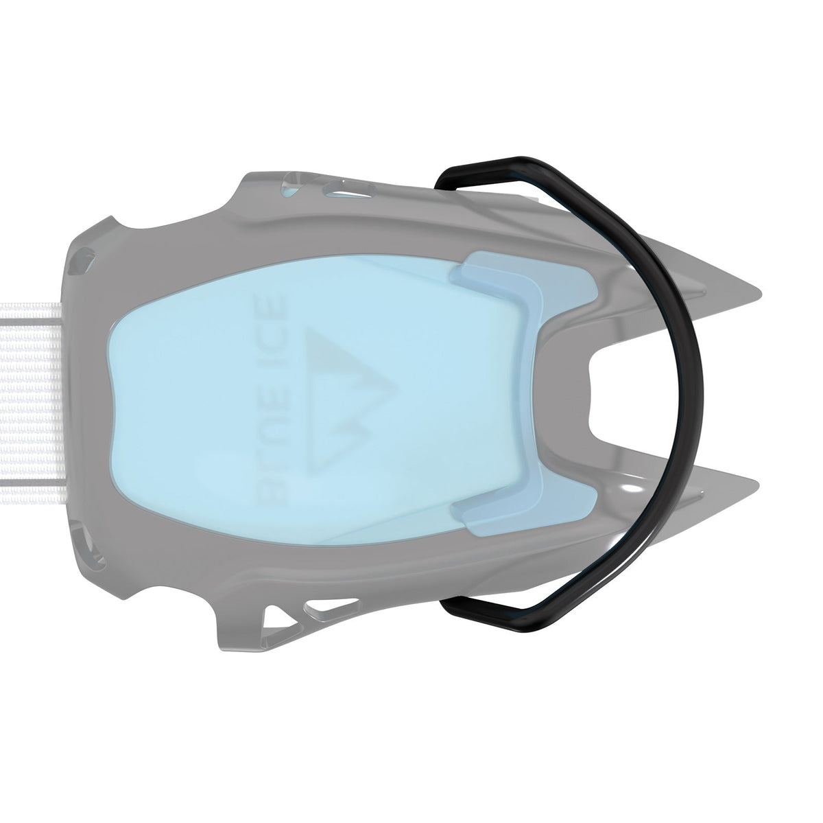 Blue Ice Compact Toe Bail - from above
