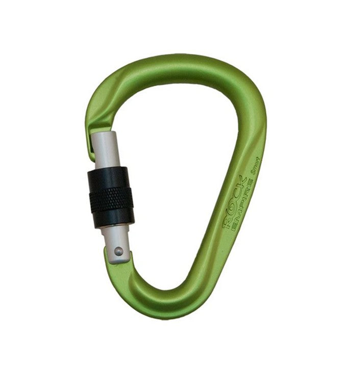 Rock Empire HMS Smart S Screwgate Karabiner - Keylock, Belay & Rigging Carabiner