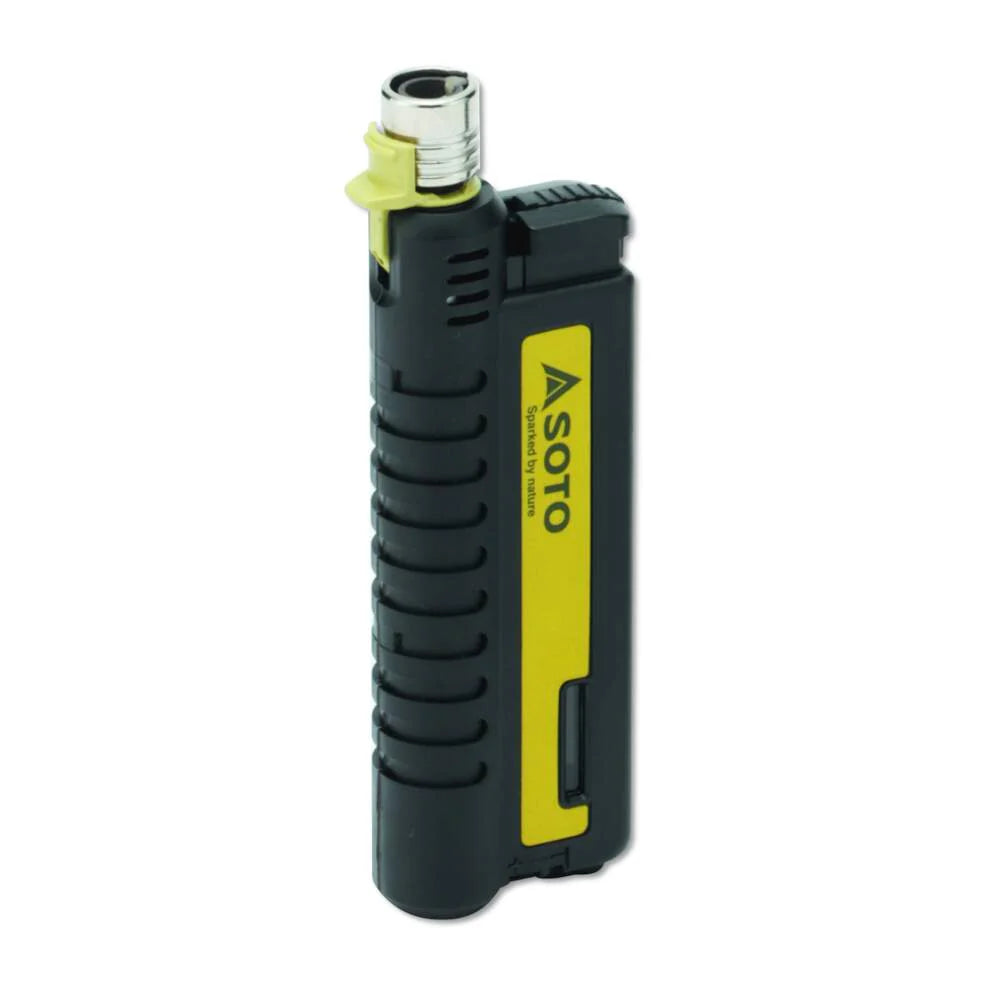 SOTO Pocket Blow Torch XT - Windproof Refillable Mini Torch (1300°C, Extendable Burner)
