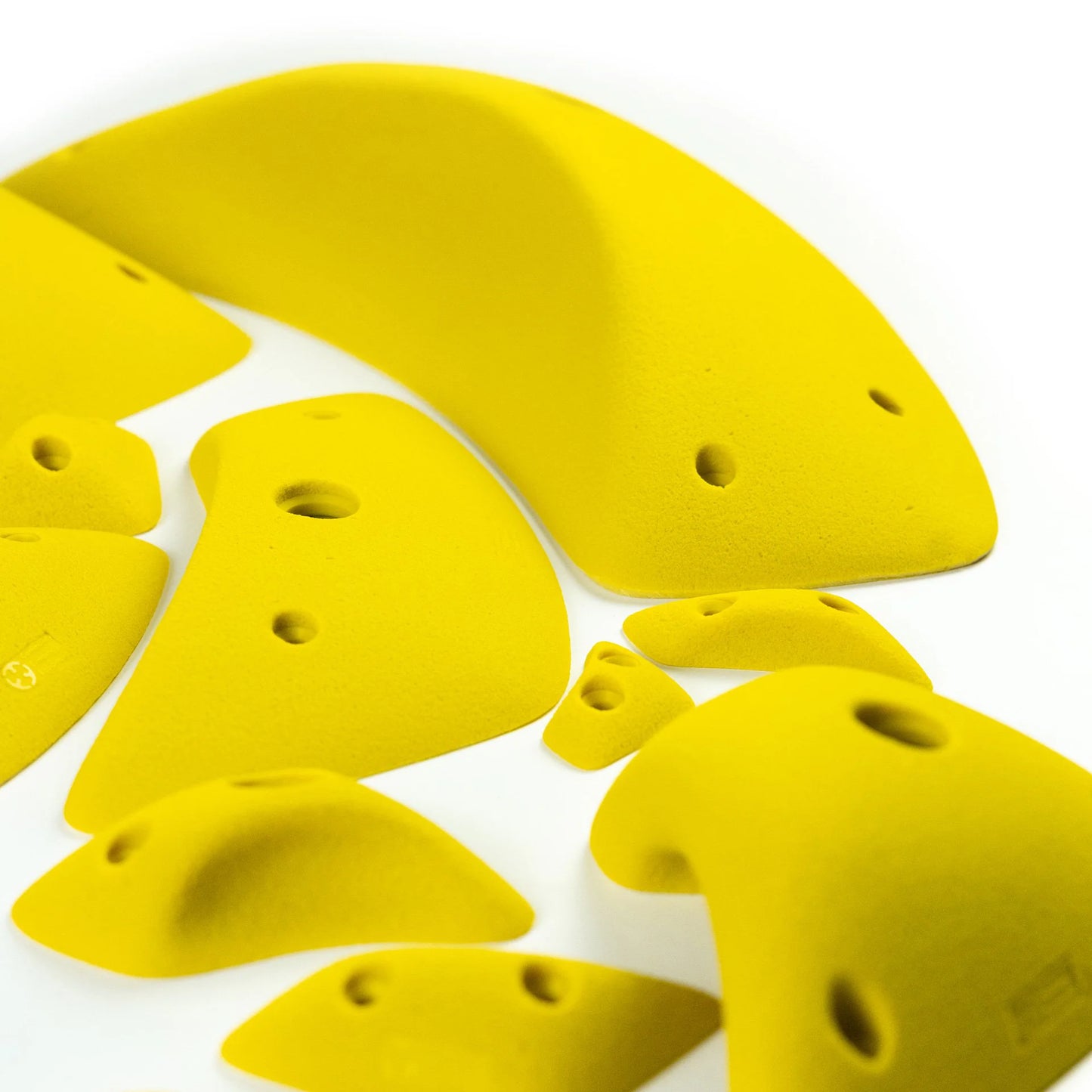 CCE Slycers 15 Climbing Holds Set - Dual-Texture Holds & Macros