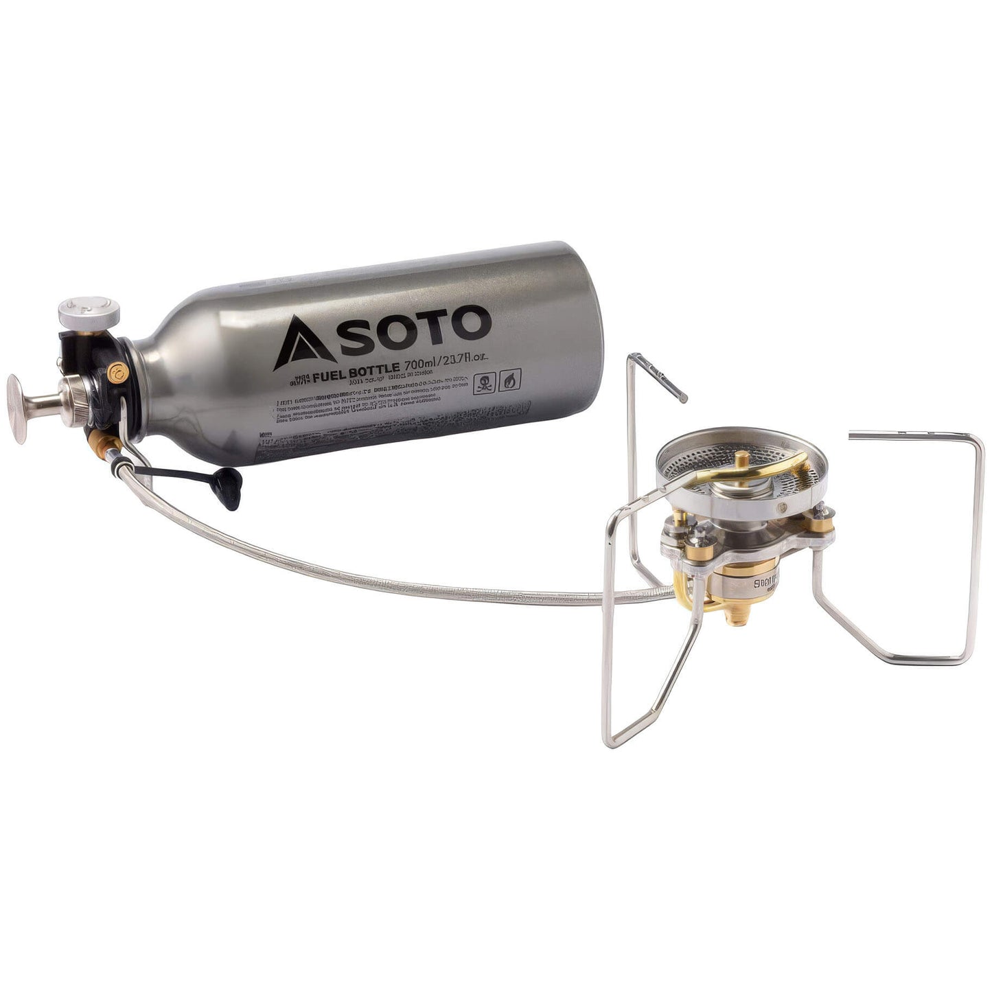SOTO StormBreaker Multi-Fuel Stove with 700ml Fuel Bottle