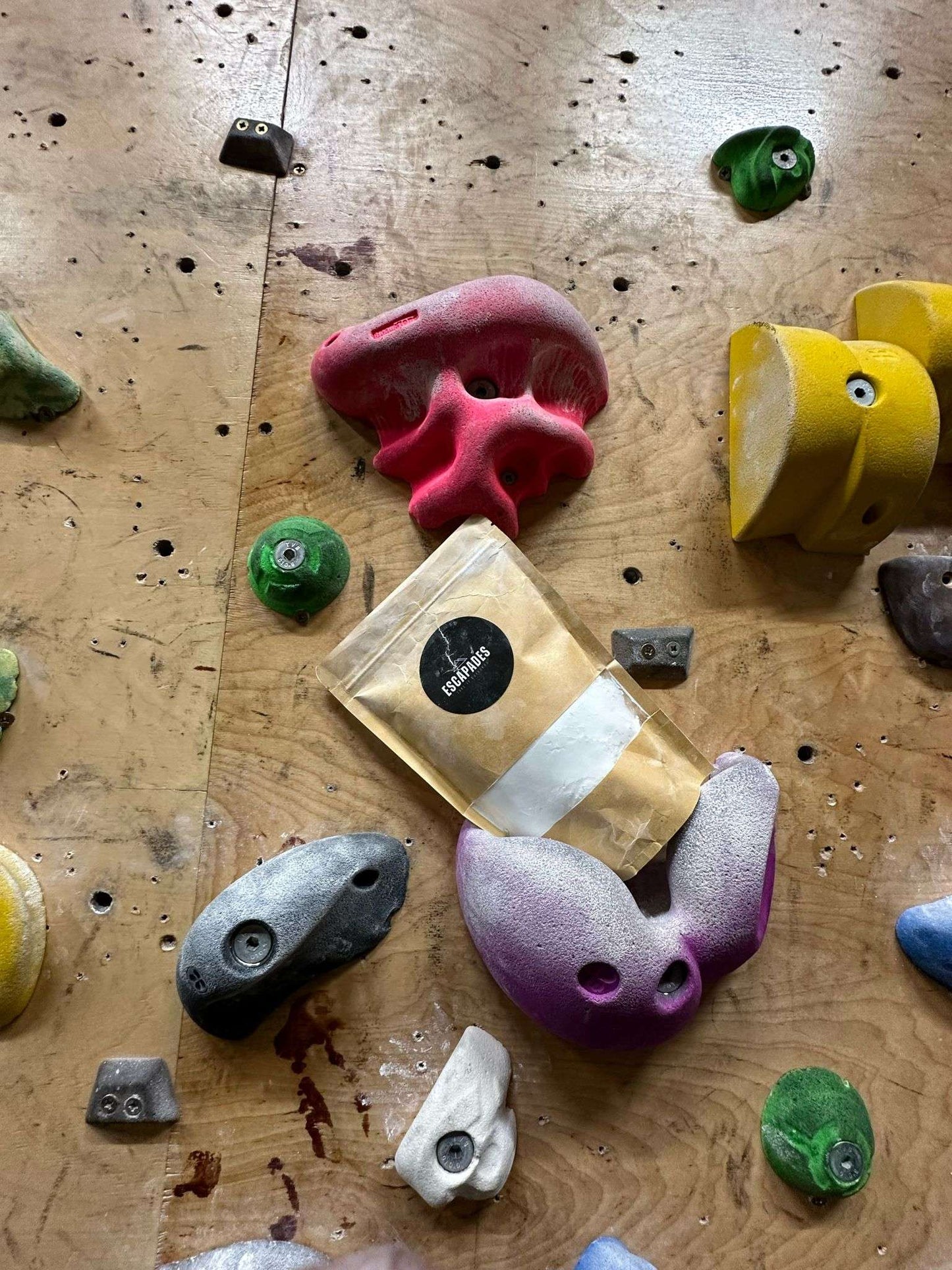 Rock Climbing Chalk and Boar Hair Brush Bundle