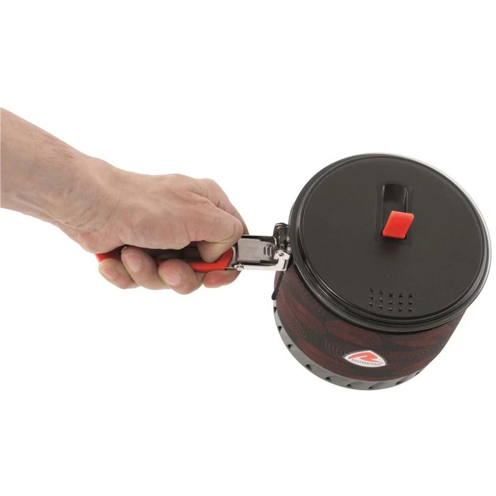 Robens Turbo Pot Pro - Lightweight Camping Pot with Heat Exchanger, Fast Boil Cookware