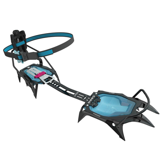 Blue Ice Griffin 10 Crampons - Lightweight 10-Point Mountaineering & Ski Touring Crampons (Semi-Auto)