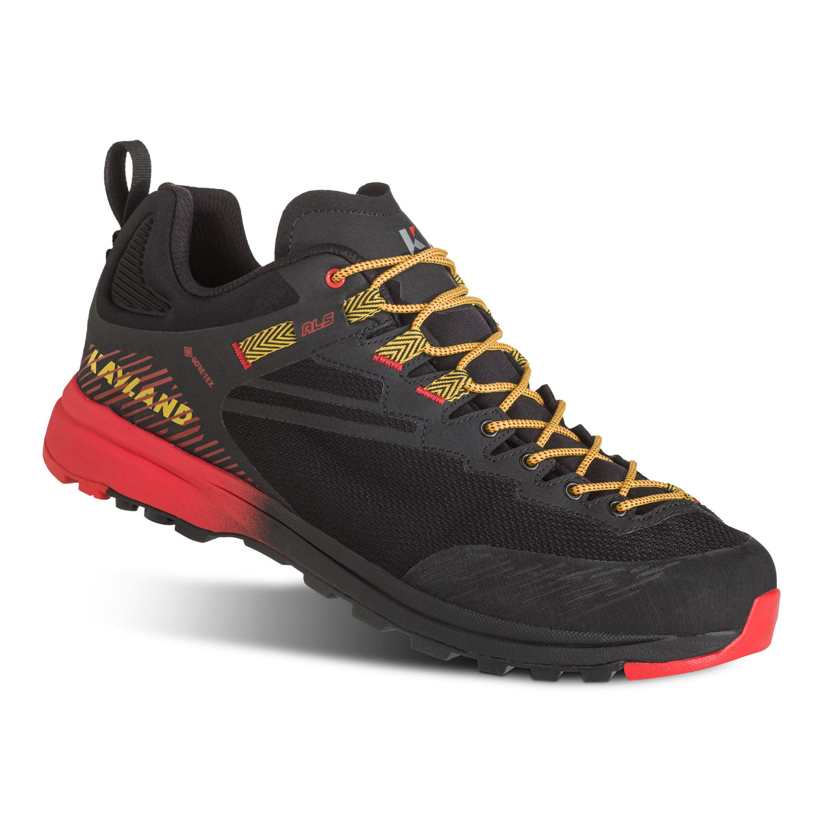 Kayland Grimpeur AD GTX Hiking Shoes, Black Yellow