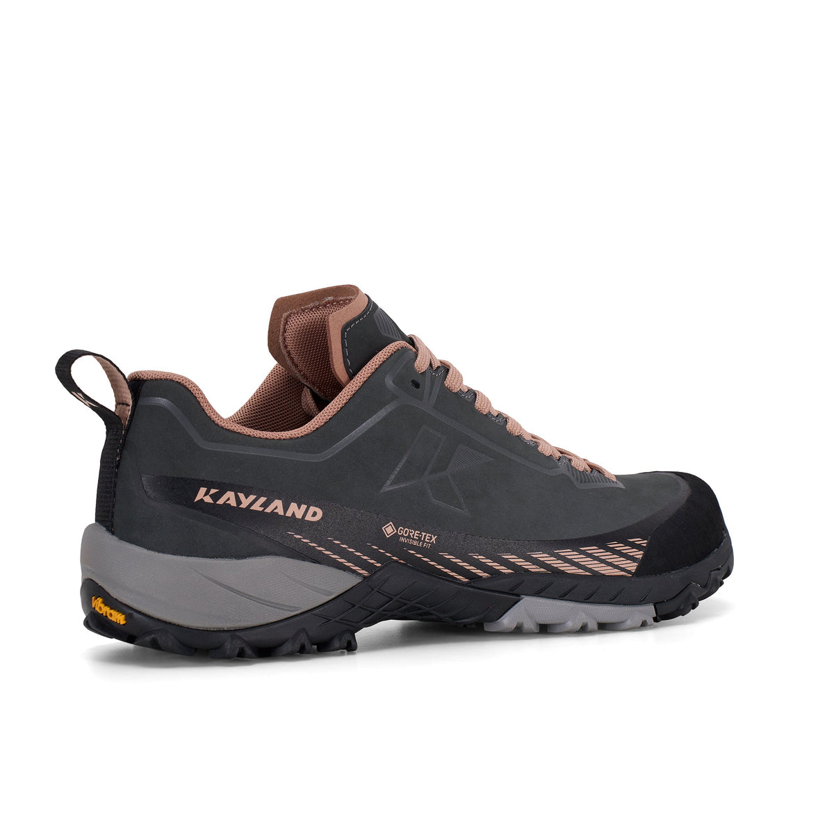 Kayland Tuono Leather GTX Women's Hiking Shoes, Dark Grey Rose