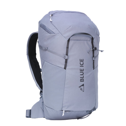 Blue Ice Prisma Climbing Backpack - Lightweight Technical Pack (24L / 30L, Rope & Ice Tool Carry)