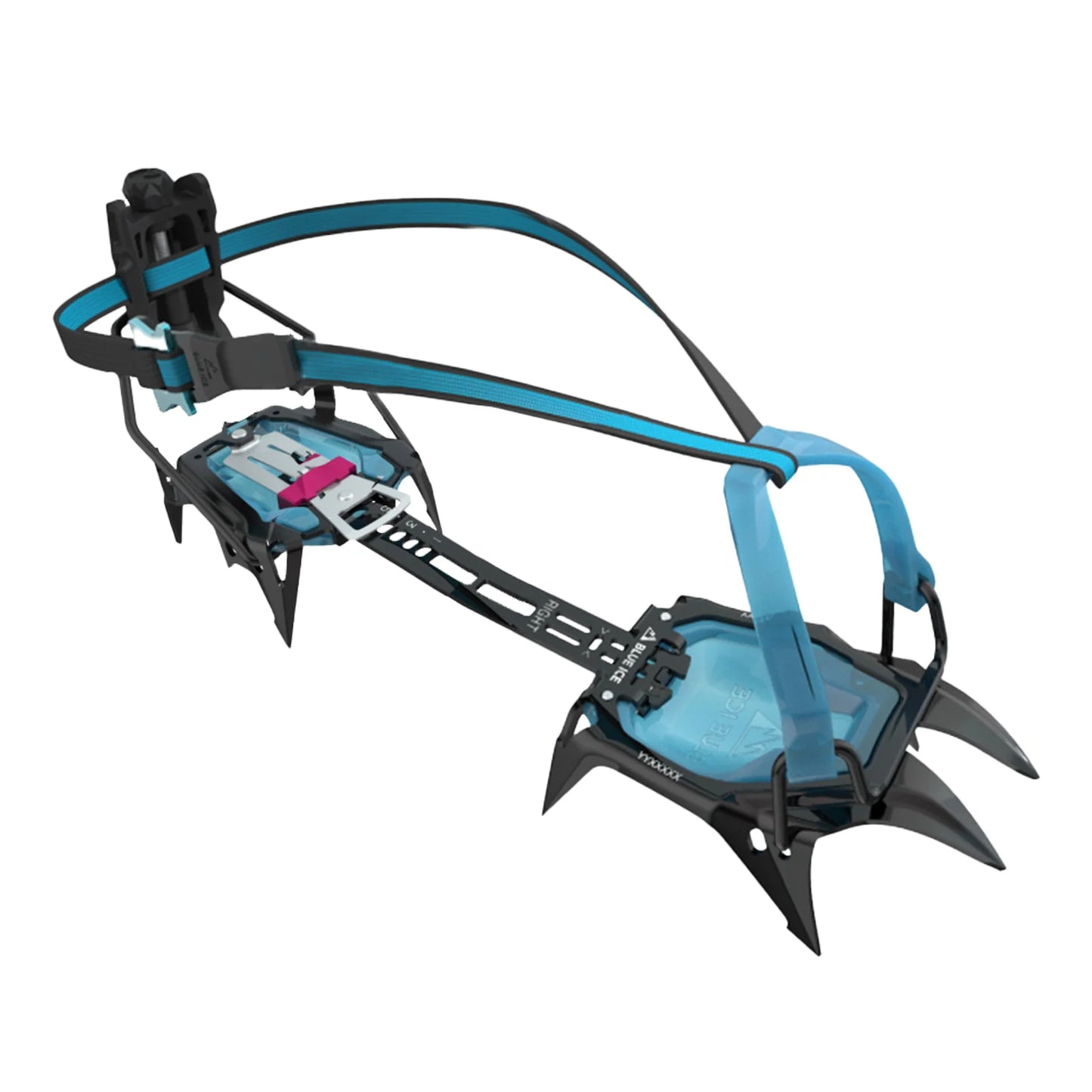 Blue Ice Griffin 10 Crampons - Lightweight 10-Point Mountaineering & Ski Touring Crampons (Semi-Auto)