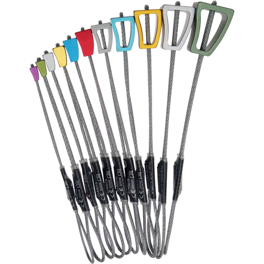Wild Country Rock Set 1-10 - Lightweight Anodised Climbing Nut Set
