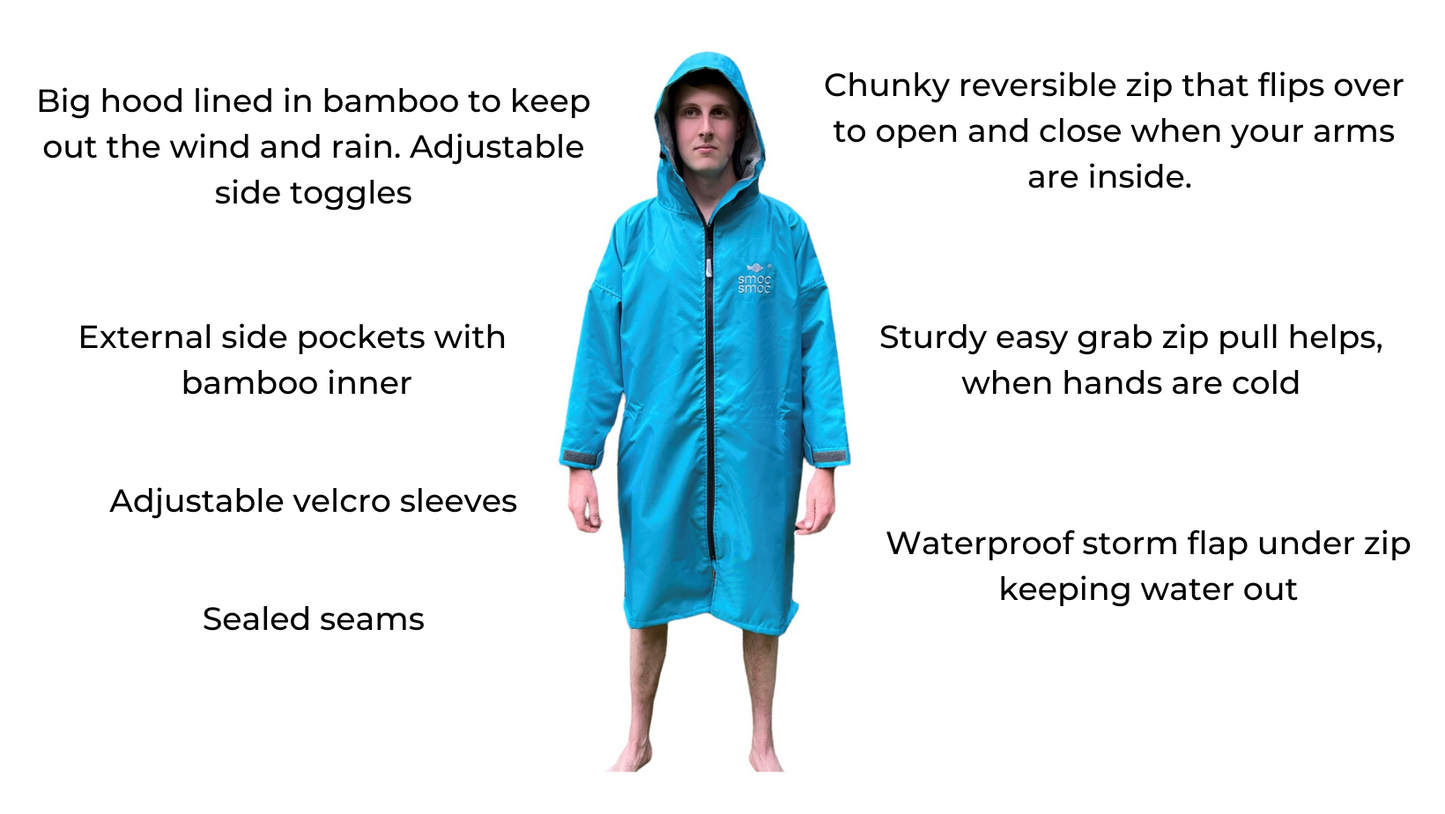 Eco Changing Robes | UK Made  ☆☆☆☆☆