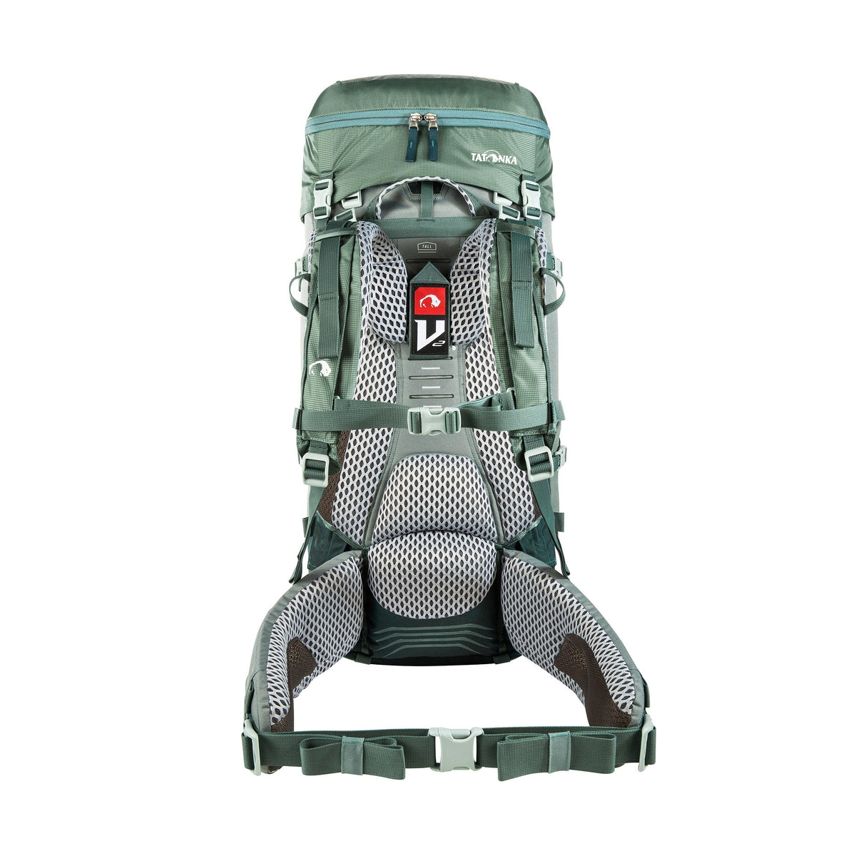 Tatonka Yukon 50+10 Trekking Rucksack - Adjustable Back (Sage Green)
