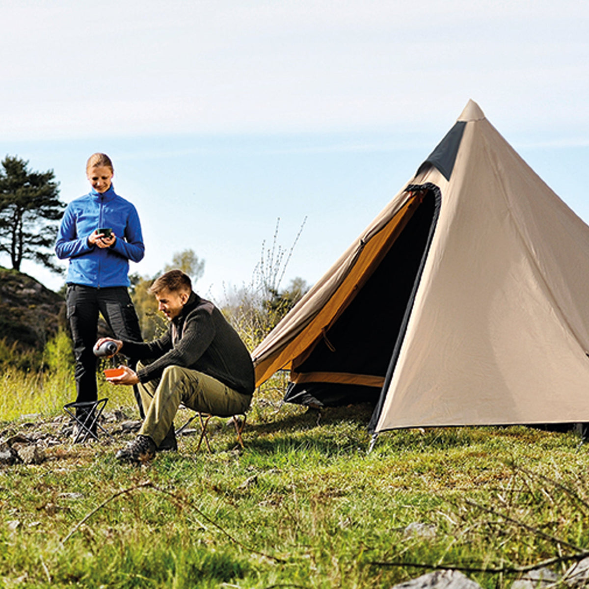 Robens Fairbanks Grande Tipi Tent - 7-Person Polycotton Tent - alternate view 7
