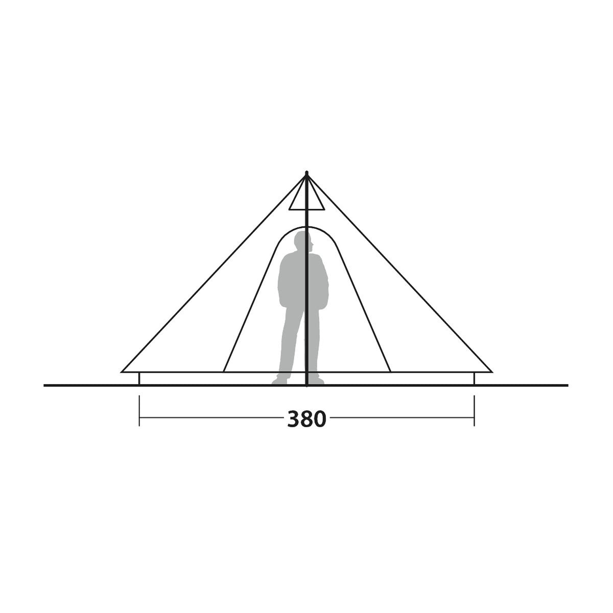 Robens Fairbanks Grande Tipi Tent - 7-Person Polycotton Tent - alternate view 6