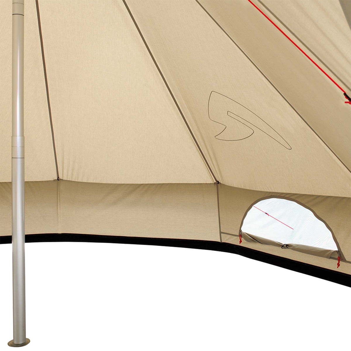 Robens Klondike S Tipi Tent - 4-Person Polycotton Tent - alternate view 20