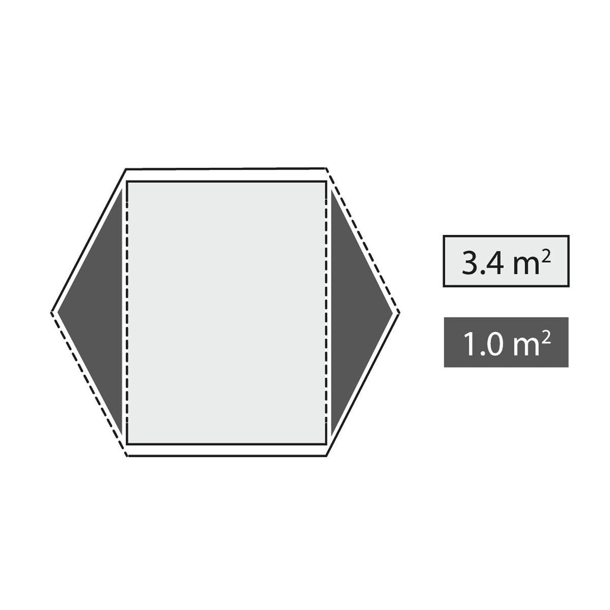 Robens Aster 3 Pro Tent - Freestanding 3-Person Dome Tent - alternate view 9