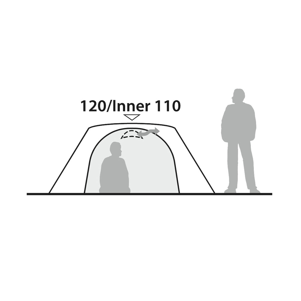 Robens Aster 3 Pro Tent - Freestanding 3-Person Dome Tent - alternate view 7