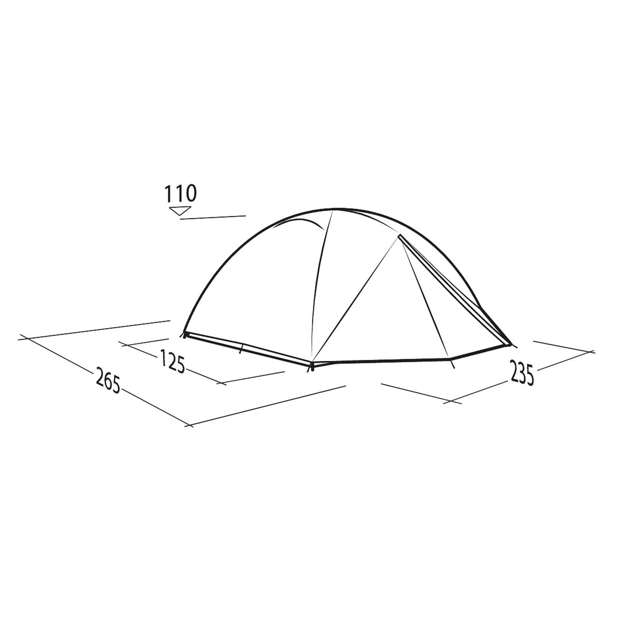 Robens Lodge 2 Exp Tent - Freestanding 2-Person Trekking Tent - alternate view 12