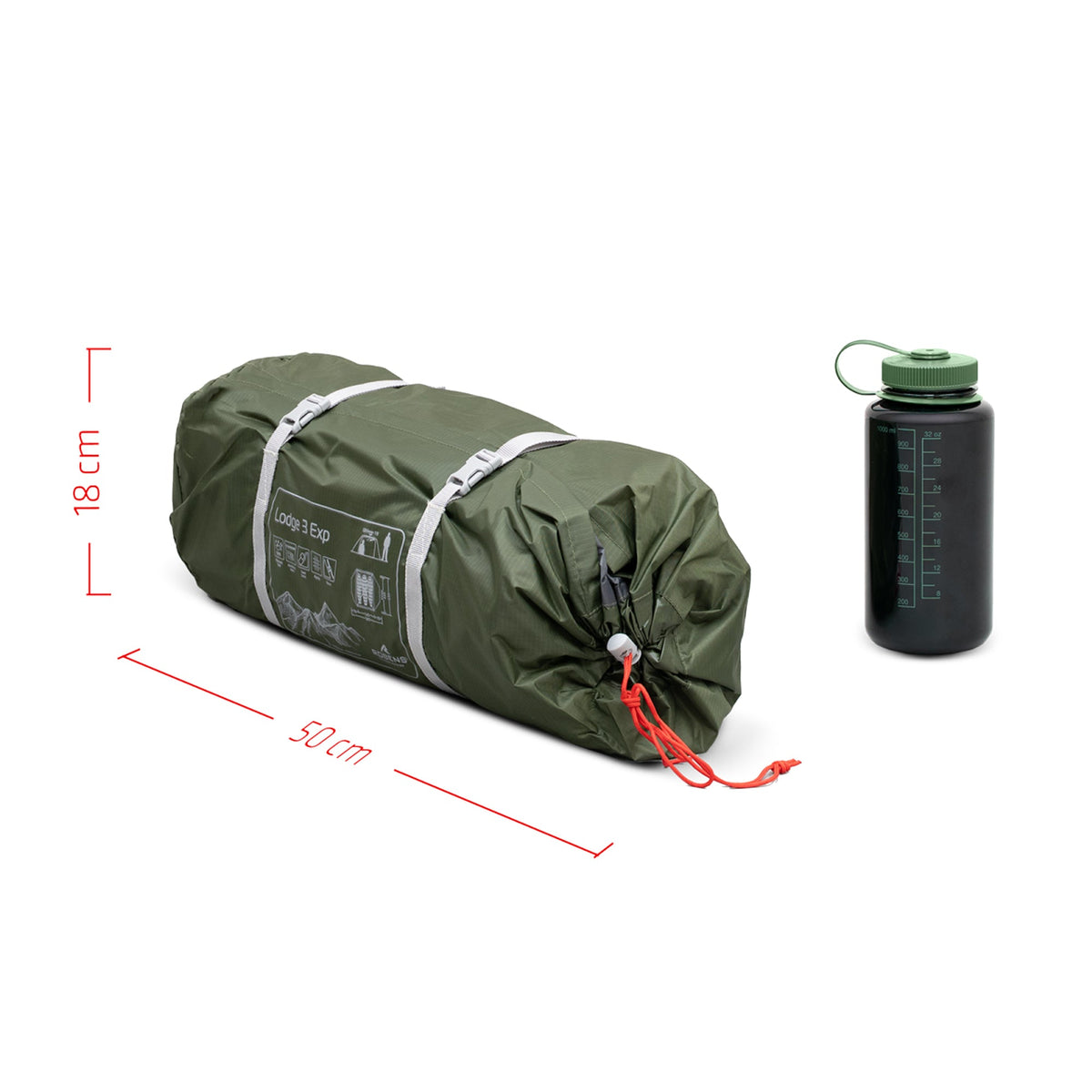 Robens Lodge 3 Exp Tent - Freestanding 3-Person Trekking Tent - alternate view 4