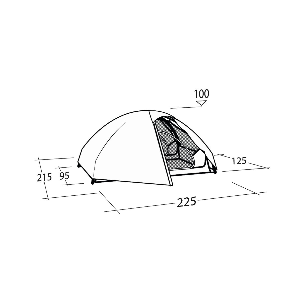 Robens Seeker 2 LW Tent - Lightweight Freestanding 2-Person Tent - alternate view 15