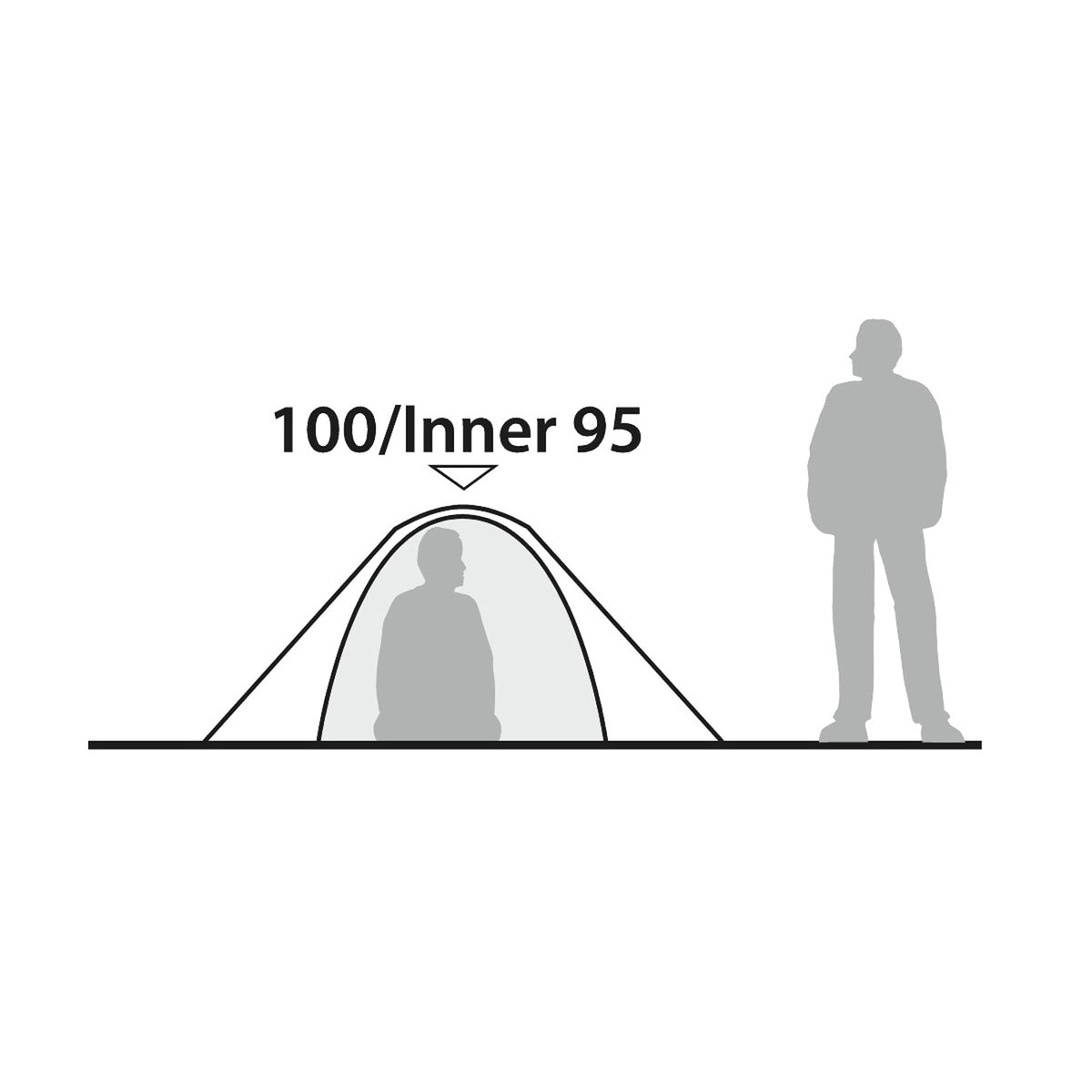 Robens Seeker 2 LW Tent - Lightweight Freestanding 2-Person Tent - alternate view 17