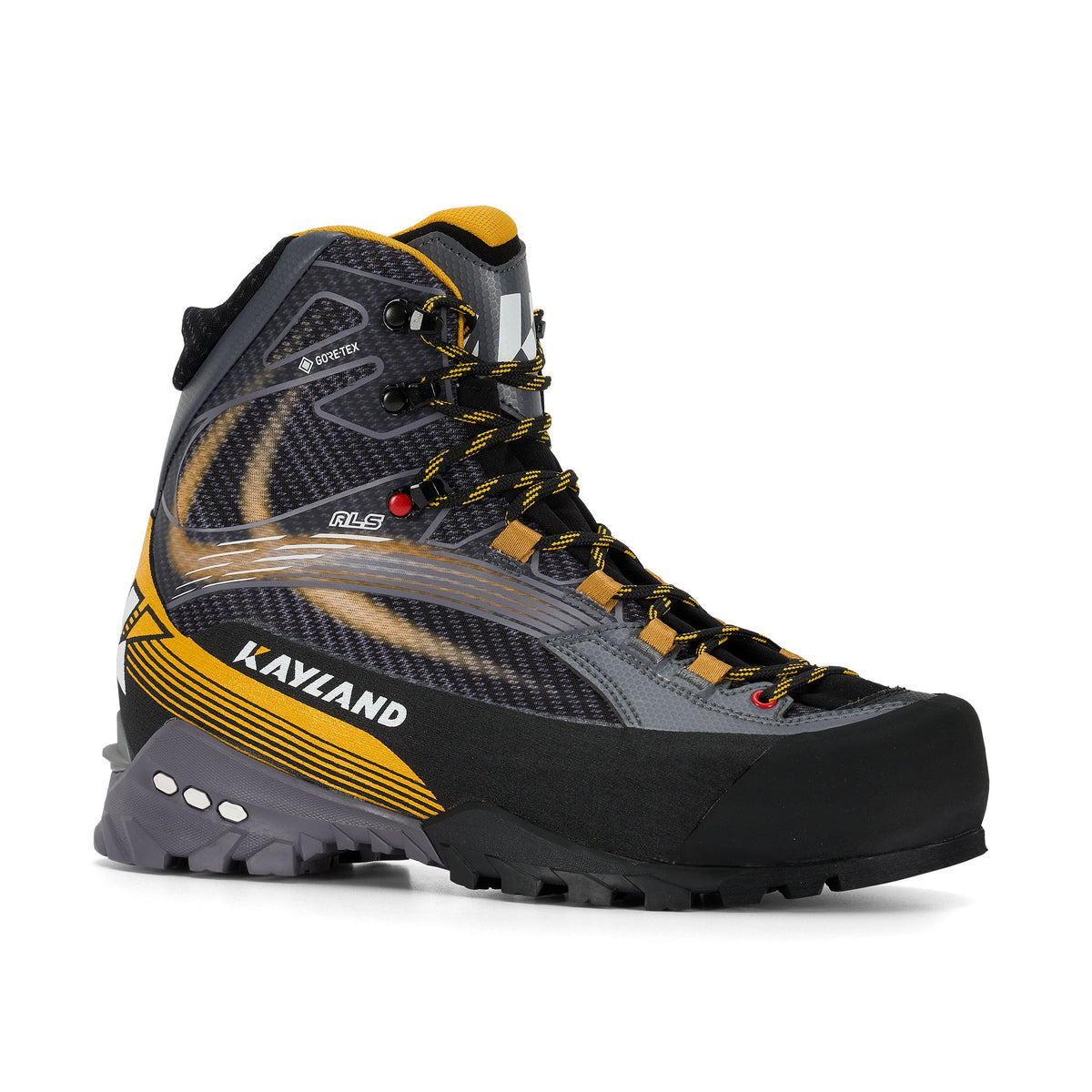 Kayland Phoenix GTX Hiking Boots, Grey Yellow