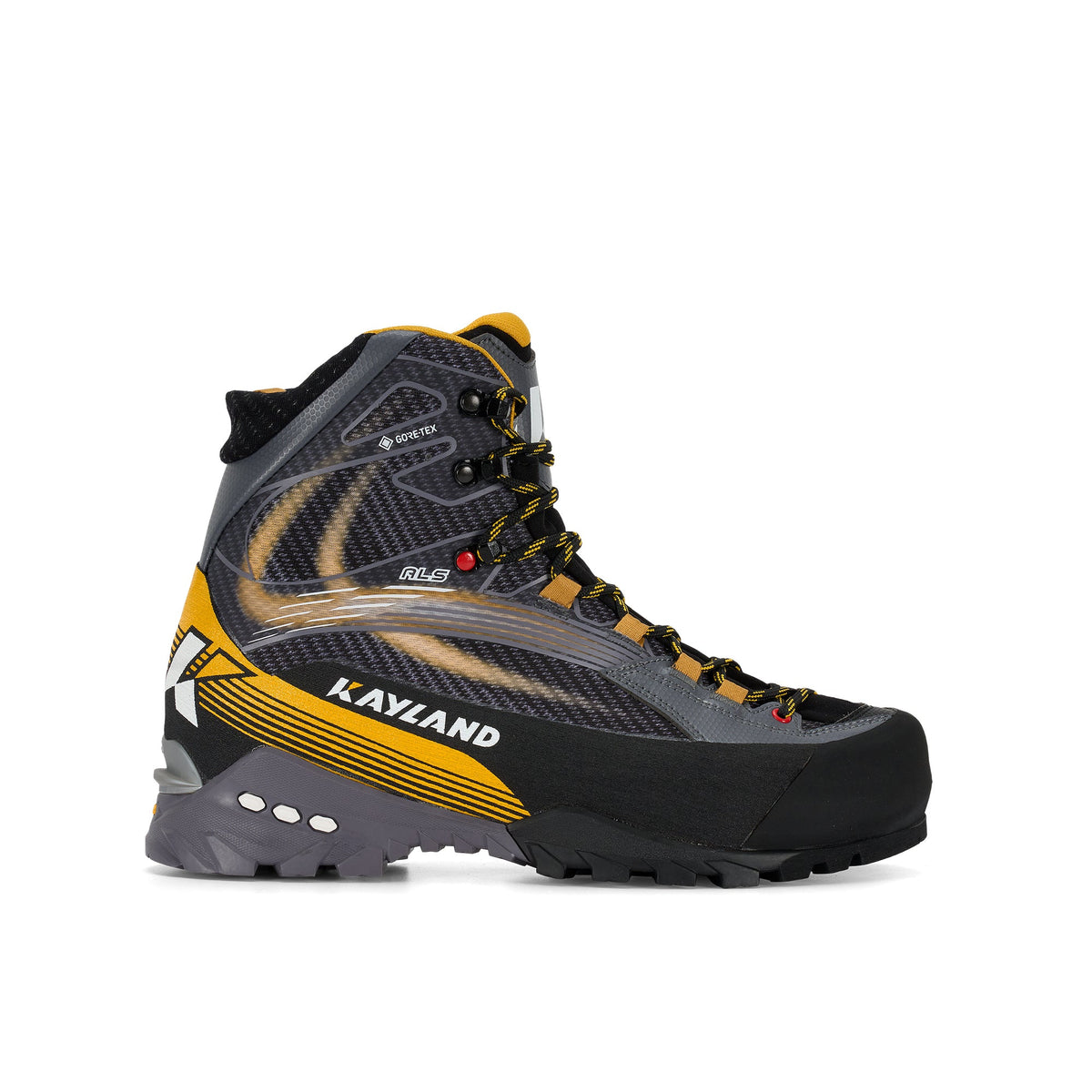Kayland Phoenix GTX Hiking Boots, Grey Yellow