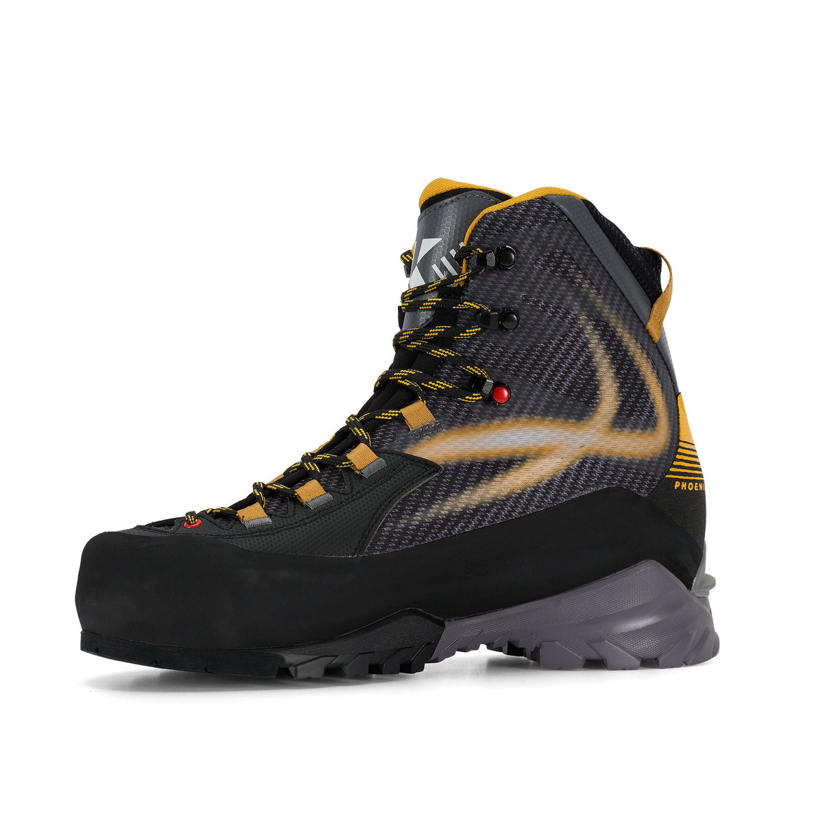 Kayland Phoenix GTX Hiking Boots, Grey Yellow