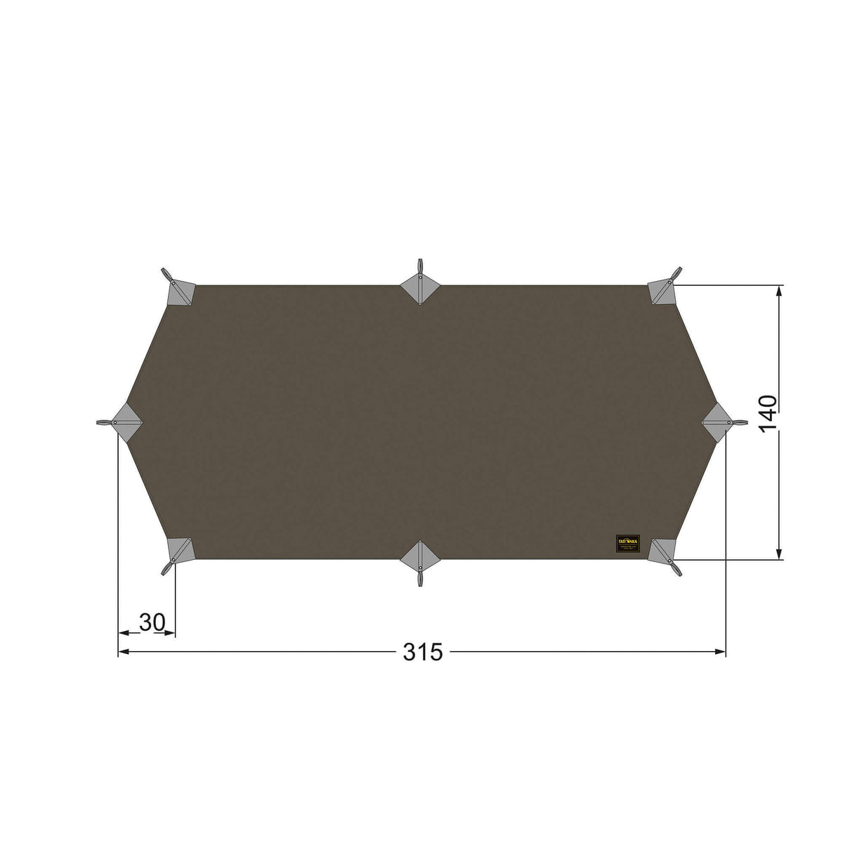 Tatonka Tarp Wing 1 LT Tarp