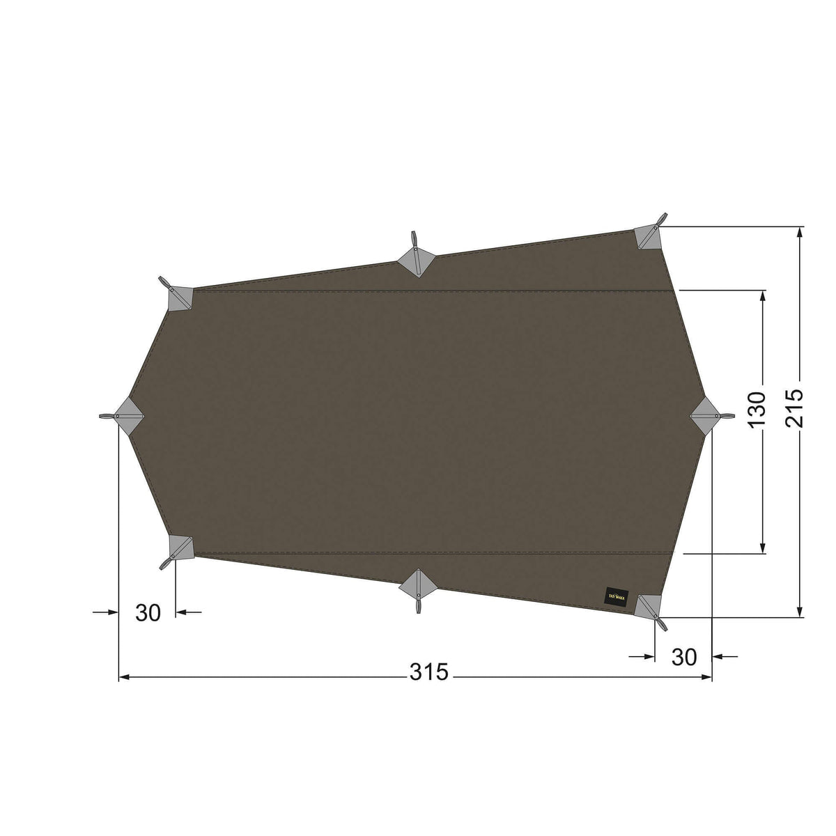 Tatonka Tarp Wing 2 LT Tarp