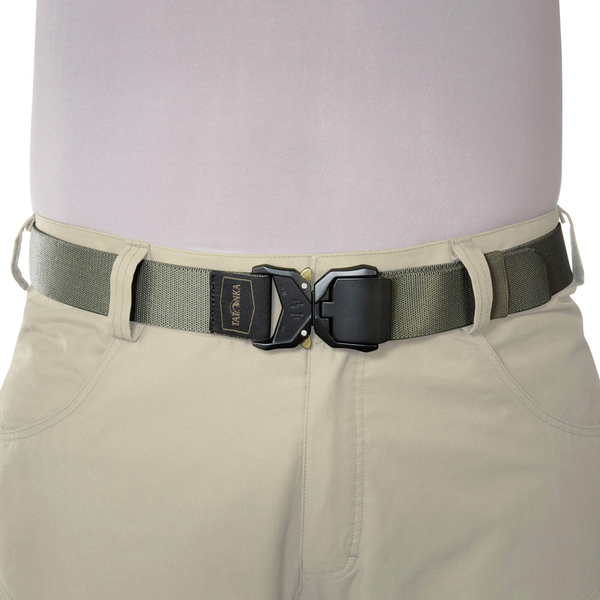 Tatonka Stretchbelt 38 BC Belt - Stone Grey