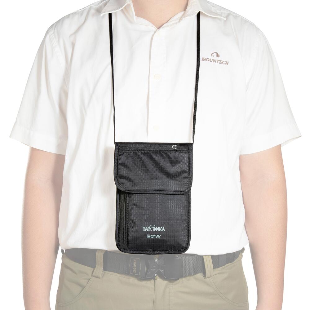Tatonka Skin Neck Pouch RFID B - Black
