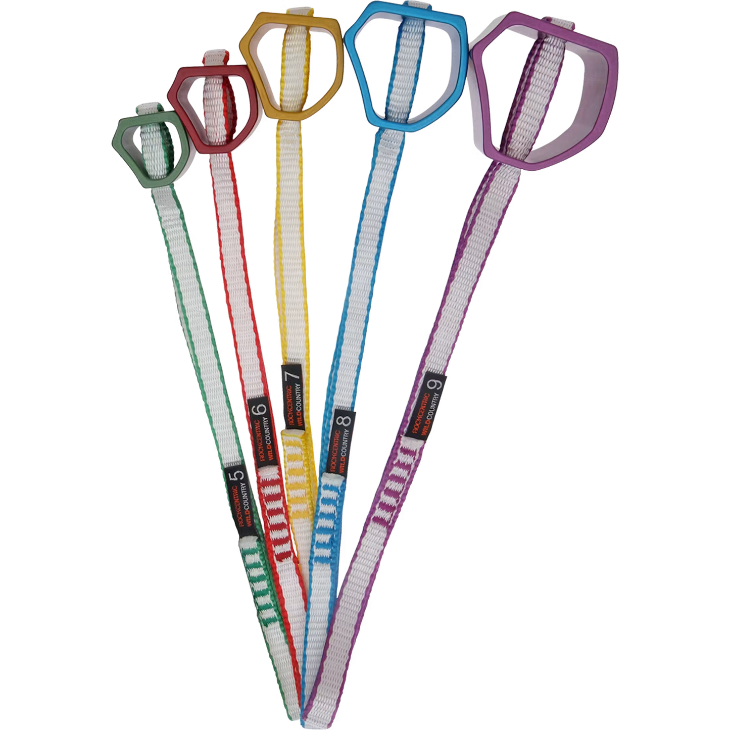 Wild Country Rockcentric Set 5–9 – Hexentric Climbing Protection