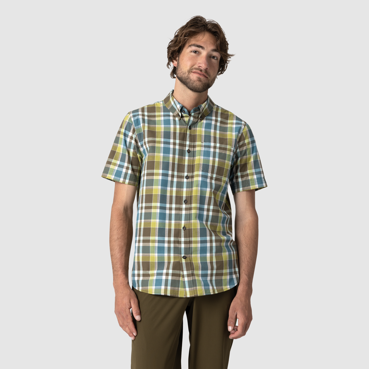 Outdoor Research Men's Rooftop Short Sleeve Shirt - front