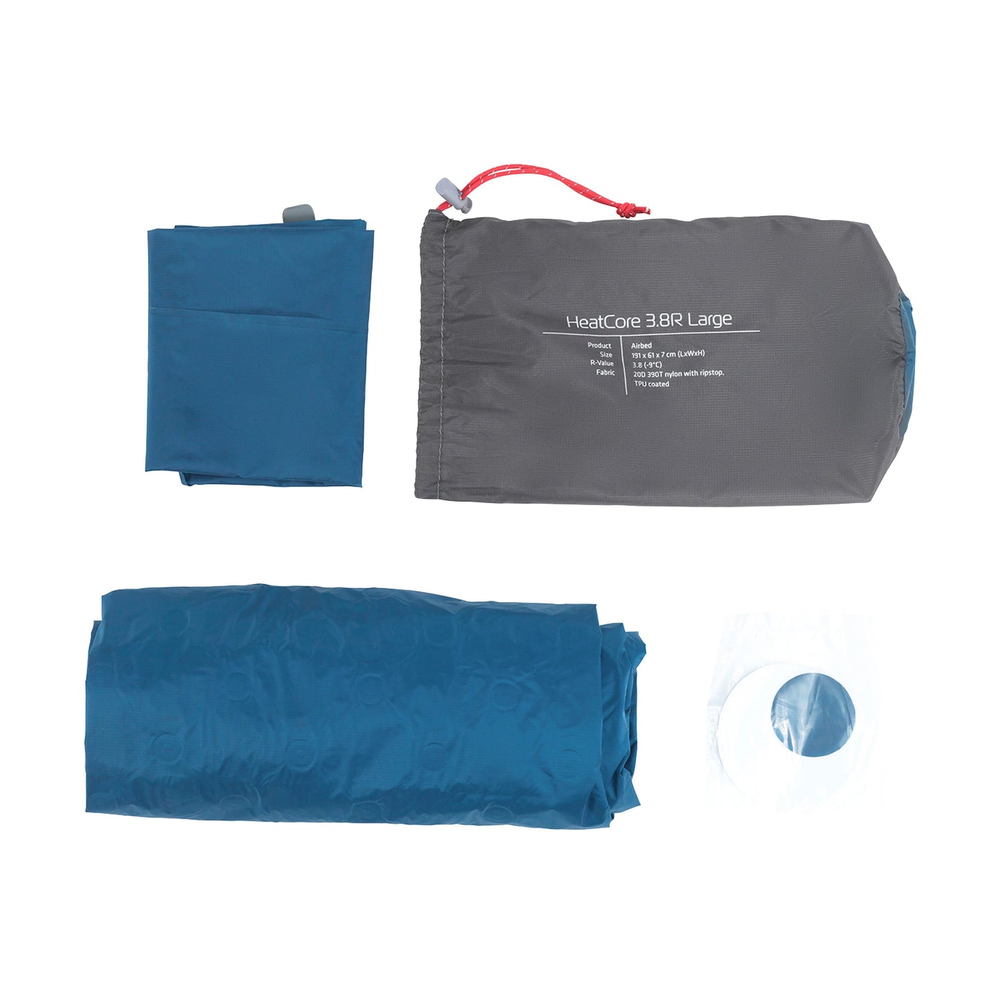 Robens HeatCore 3.8R Large Sleeping Mat - Three-Season - alternate view 6