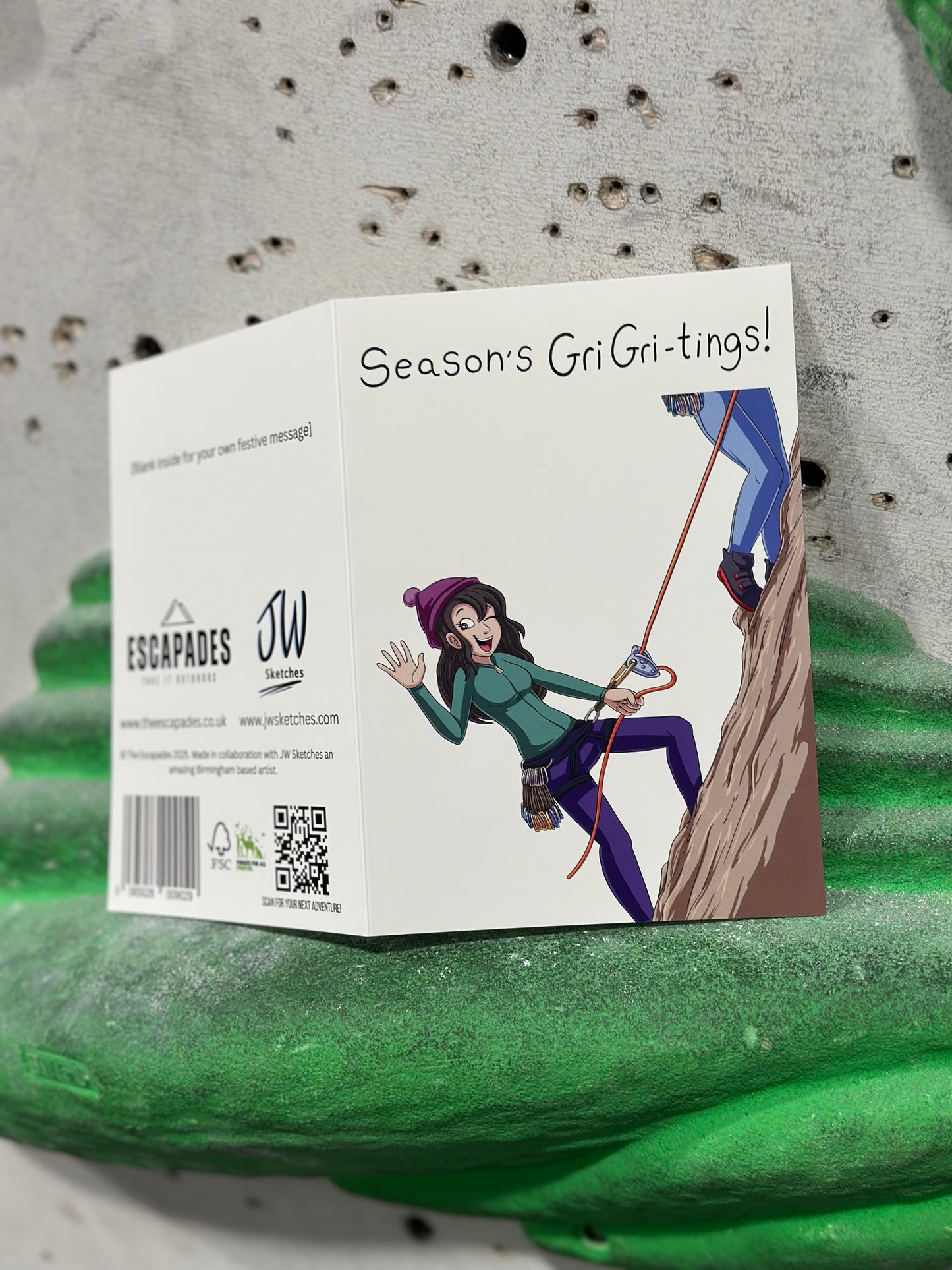 Climbing Christmas Cards