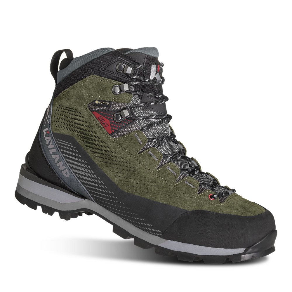 Kayland Grand Tour GTX Hiking Boots, Brown Green