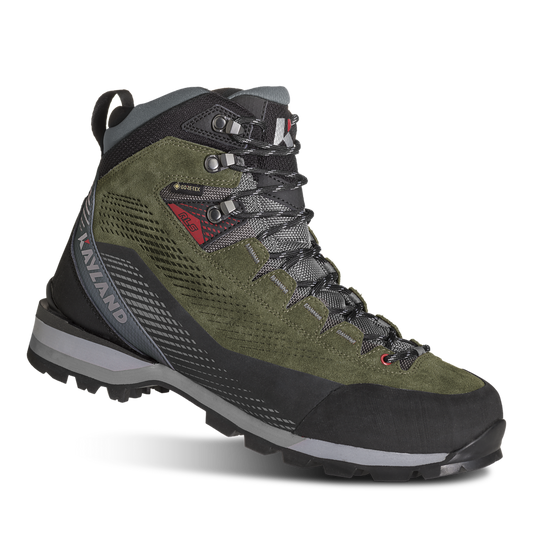 Kayland Grand Tour GTX Hiking Boots, Brown Green