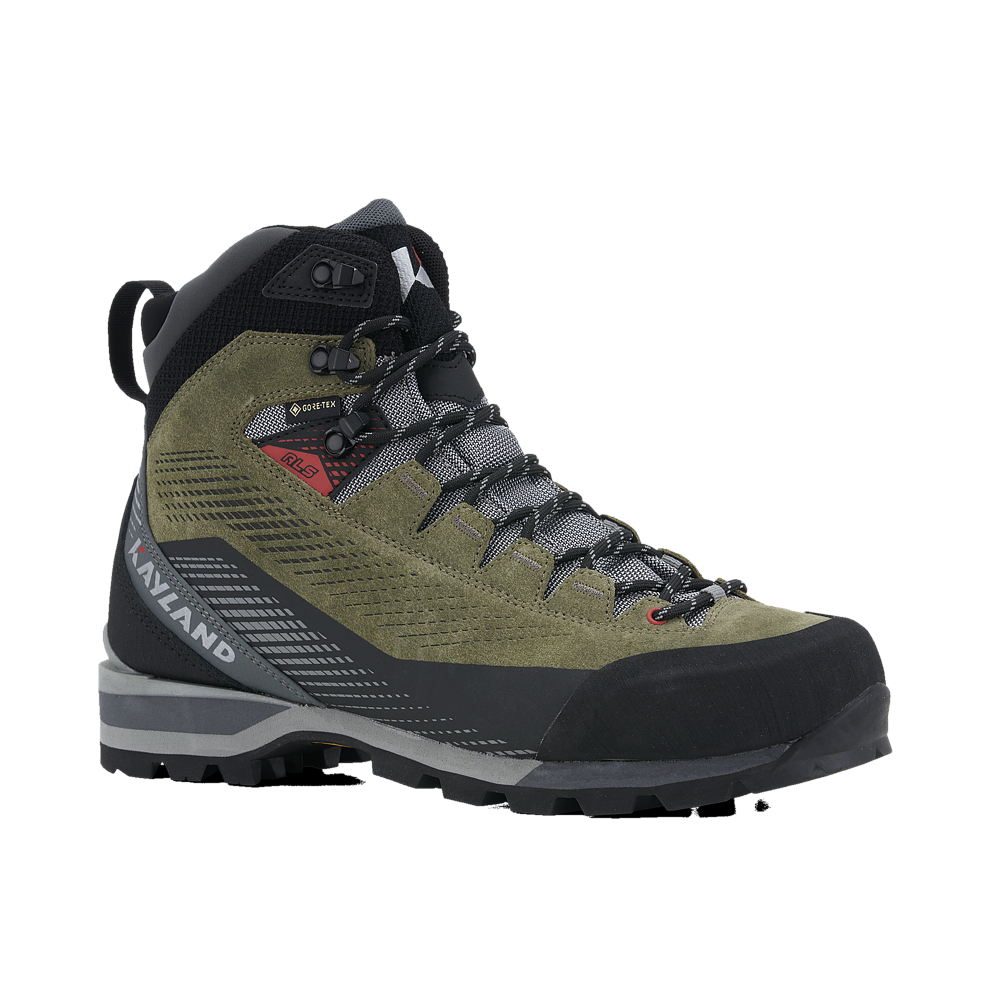 Kayland Grand Tour GTX Hiking Boots, Brown Green