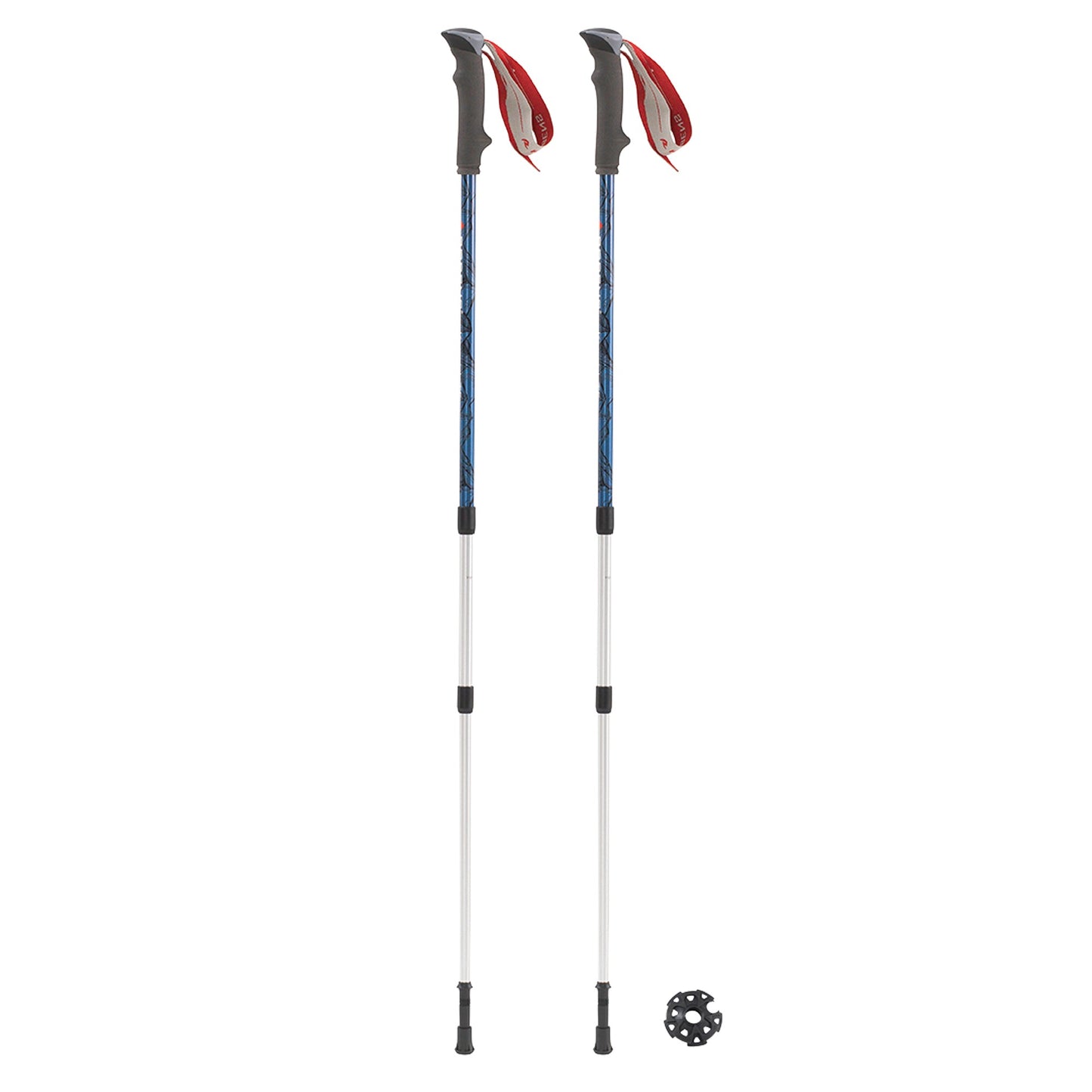 Robens Keswick T6 Walking Poles - Adjustable Aluminium Pair - alternate view 2
