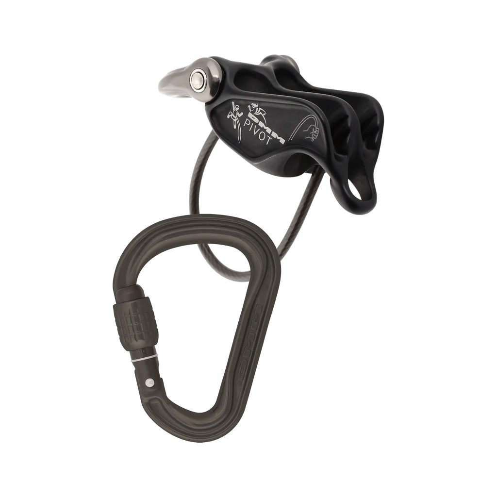 DMM Pivot & Phantom HMS Belay Set - Matt Grey - product view