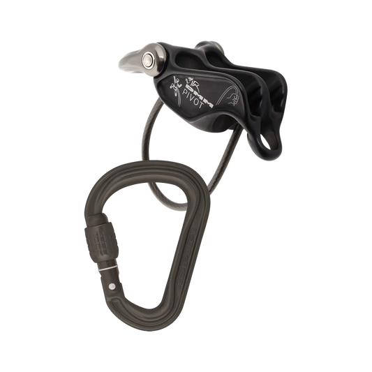 DMM Pivot & Phantom HMS Belay Set - Matt Grey - product view