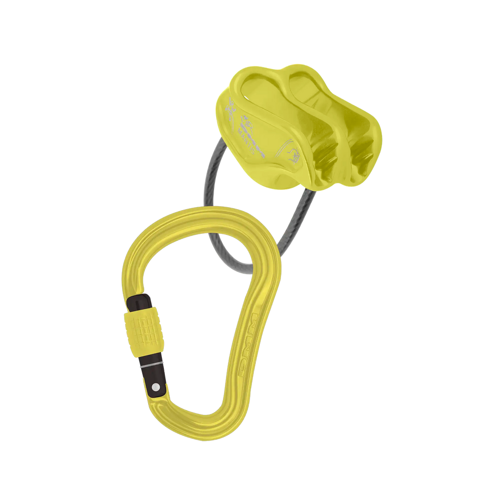 DMM Mantis & Shadow HMS Belay Set - Lime - product view
