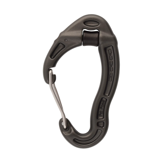 DMM Revolver Wiregate Pulley Carabiner - Matt Grey - product view