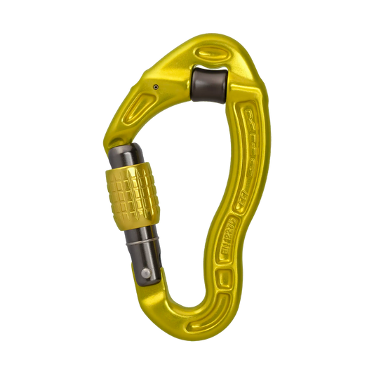 DMM Revolver Screwgate Pulley Carabiner - Lime - product view